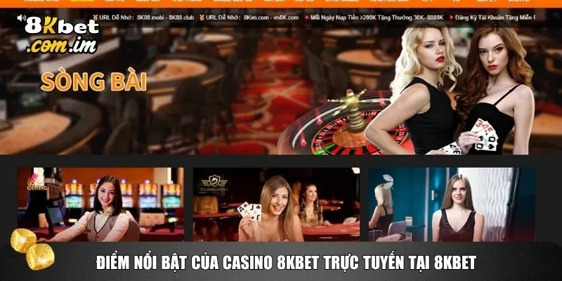 Casino 8kbet luôn nằm trong top được người chơi yêu thích